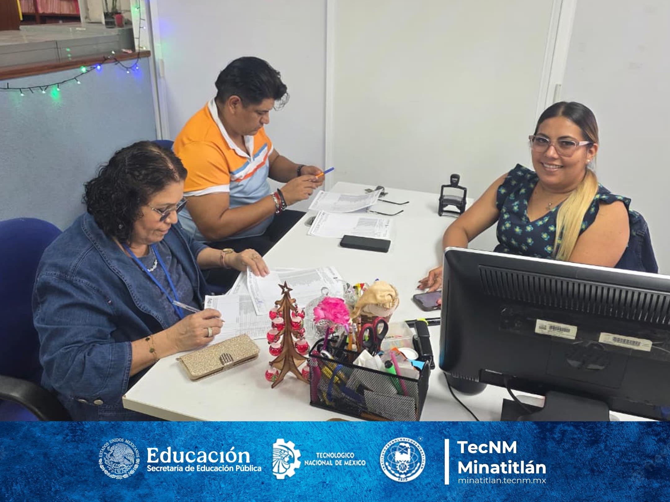 CON TRASCENDENCIA INSTITUCIONAL SE REALIZA EL PROCESO DE IMPRESIÓN Y FIRMA DE ACTAS DE CALIFICACIONES EN EL TECNOLÓGICO DE MINATITLÁN