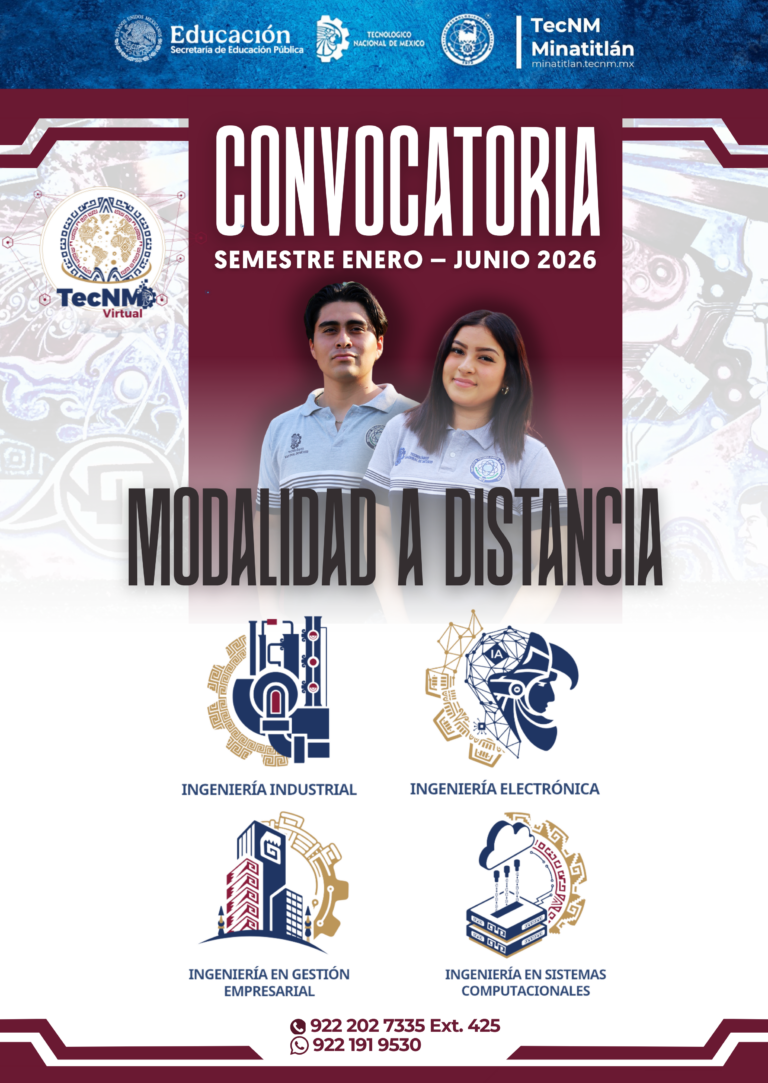 ESTUDIA EN EL TEC DE MINA EN LA MODALIDAD VIRTUAL (A DISTANCIA) – TecNM ...