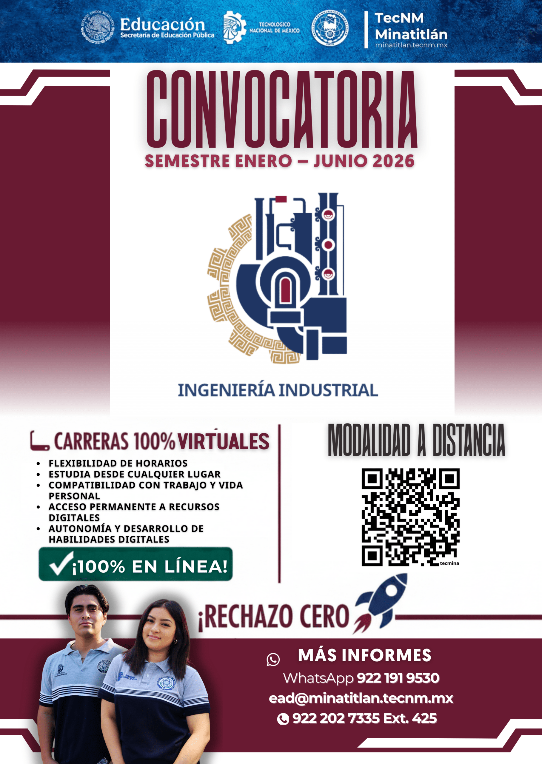 ¡EL MOMENTO DE APOSTAR POR TU FUTURO ES AHORA!