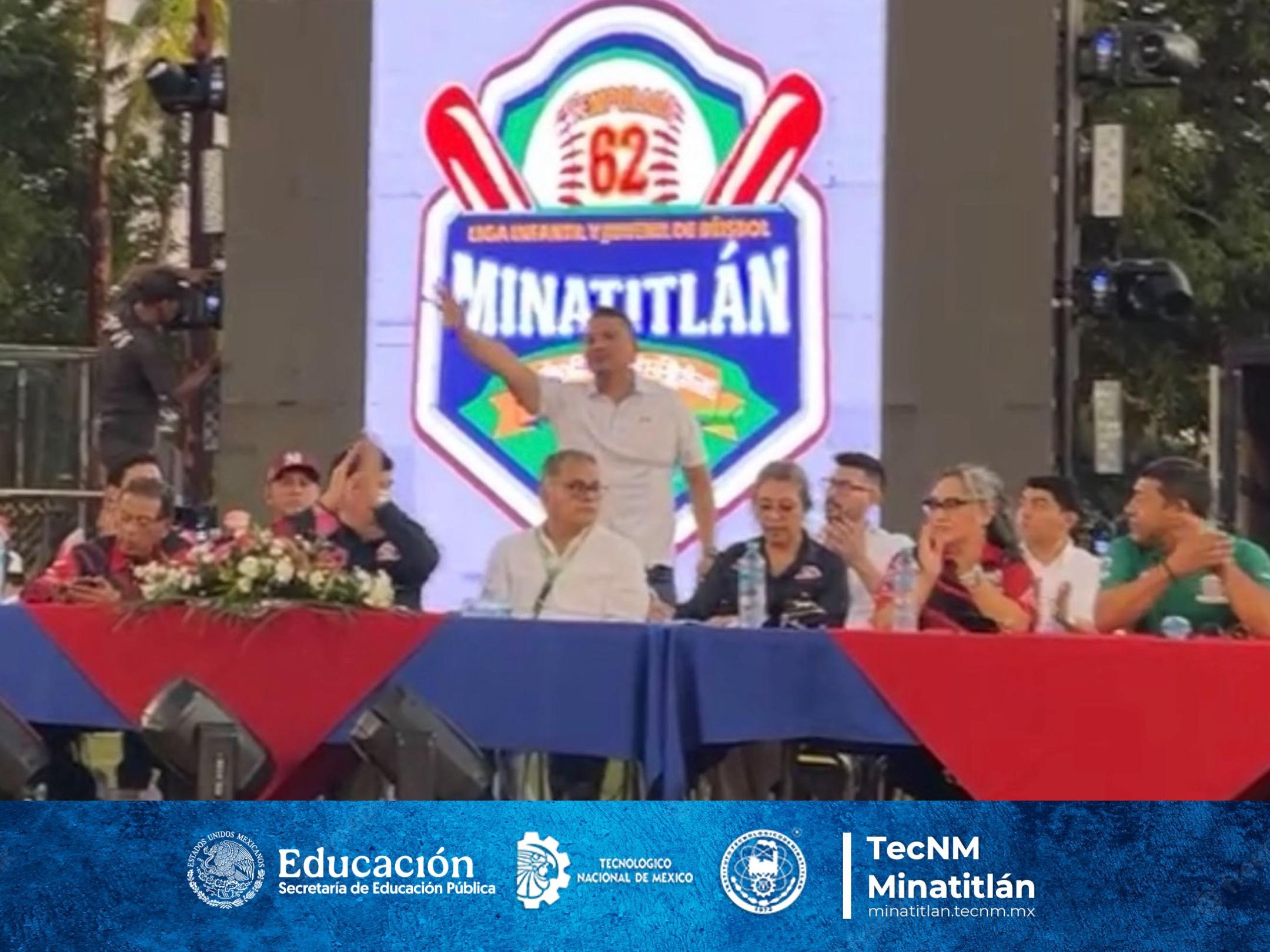 EL INSTITUTO TECNOLÓGICO DE MINATITLÁN REFRENDAMOS NUESTRO COMPROMISO CON EL DEPORTE Y LA FORMACIÓN INTEGRAL