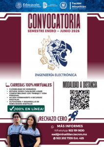 ¡ESTUDIA A TU RITMO. CRECE SIN LÍMITES EN EL TECMINA!