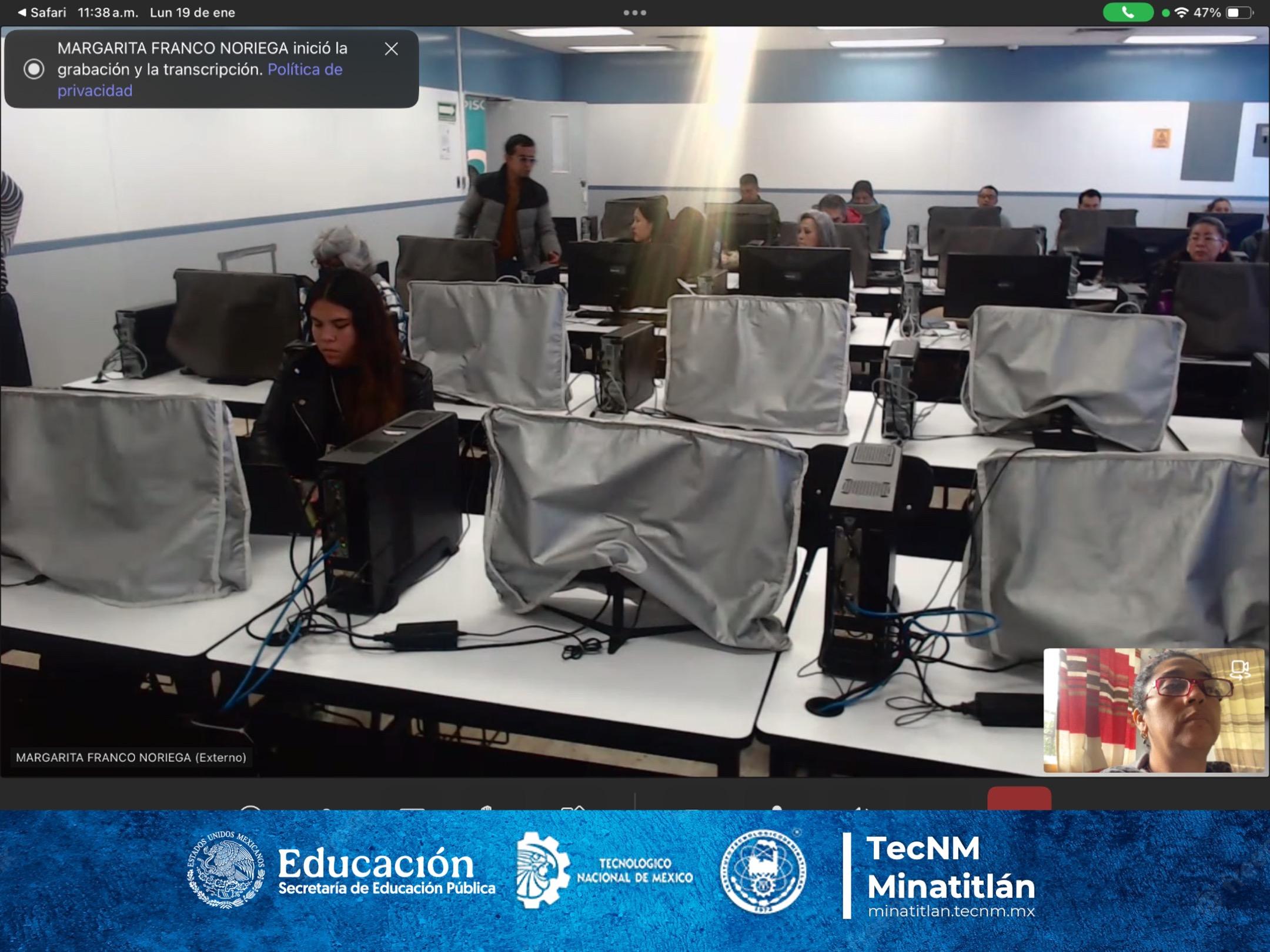DOCENTE DEL TECNOLÓGICO DE MINATITLÁN IMPARTE CURSO DE INSTRUMENTACIÓN DIDÁCTICA A NIVEL NACIONAL
