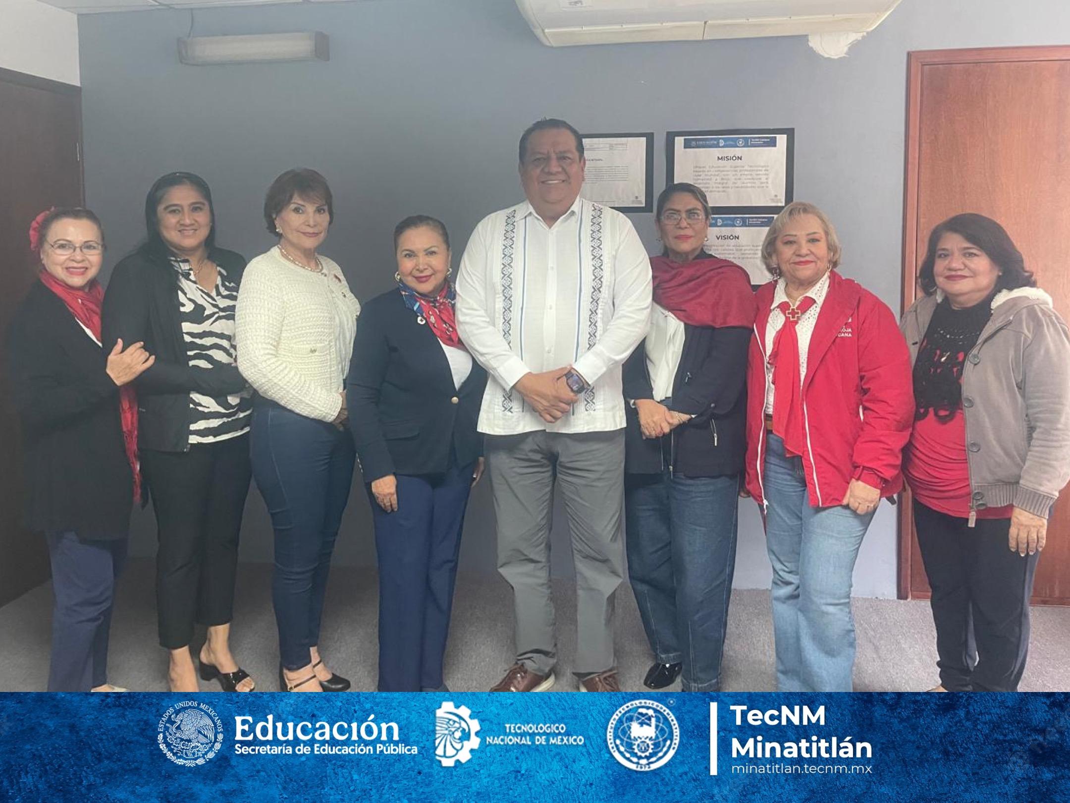 TECNM MINATITLÁN FORTALECE LA COLABORACIÓN COMUNITARIA CON LA CRUZ ROJA MEXICANA