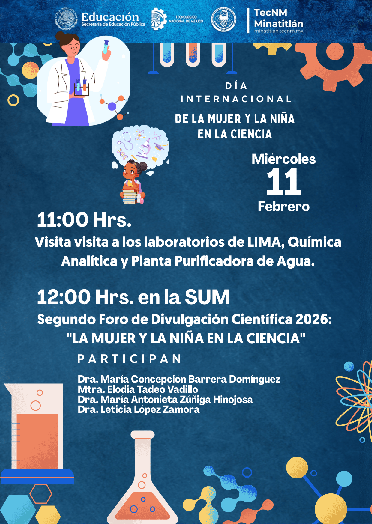 DÍA INTERNACIONAL DE LA MUJER Y LA NIÑA EN LA CIENCIA 