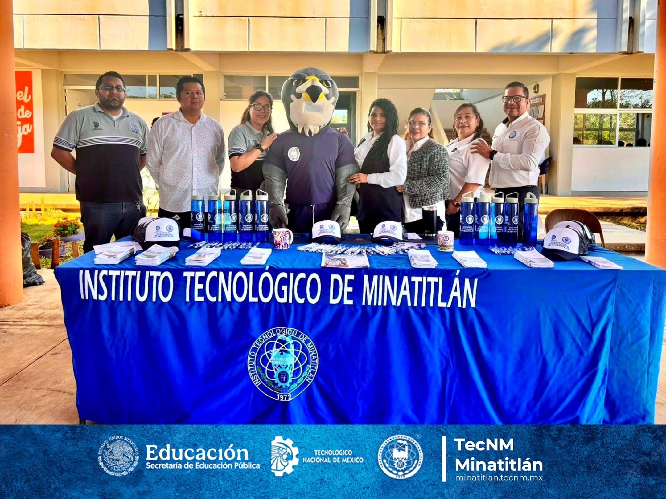 INSTITUTO TECNOLÓGICO DE MINATITLÁN ACUDIMOS AL CECyTE 24 HAUZUNTLAN PARA PRESENTAR NUESTRA OFERTA EDUCATIVA