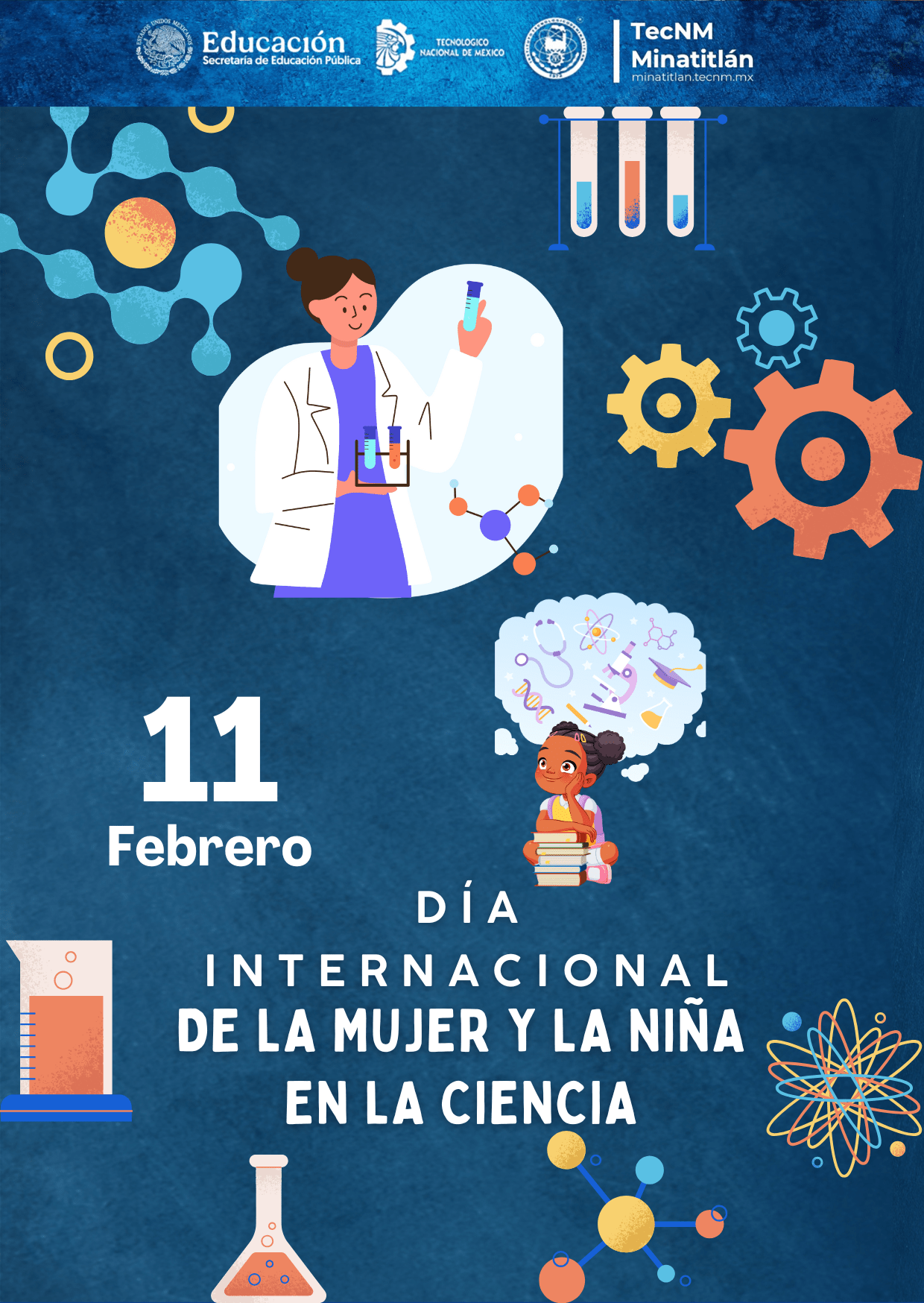 11 DE FEBRERO DÍA DE LA MUJER Y LA NIÑA EN LA CIENCIA