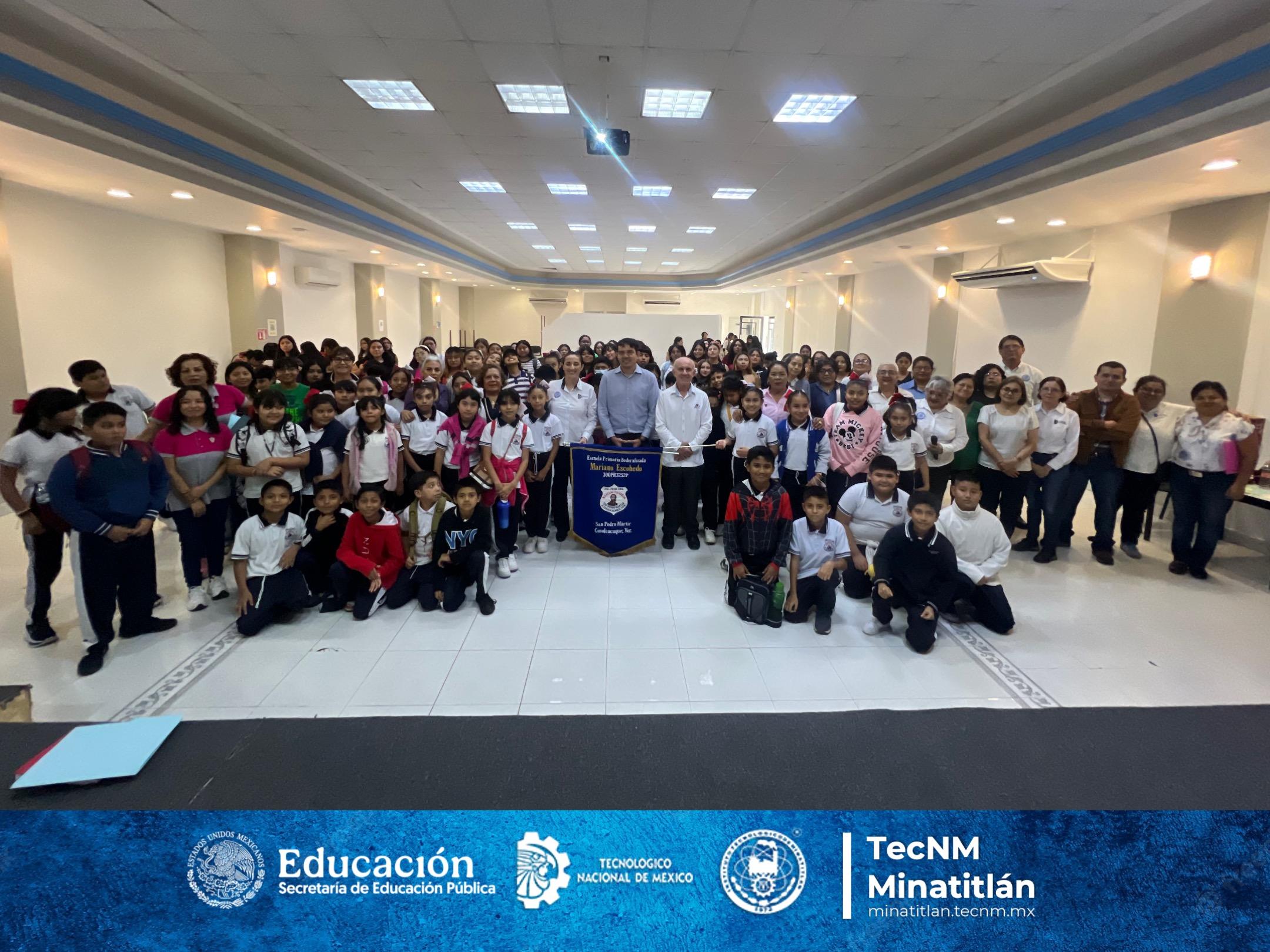 TECNOLÓGICO DE MINATITLÁN CONMEMORA EL DÍA INTERNACIONAL DE LA MUJER Y LA NIÑA EN LA CIENCIA CON LA VISITA DE ESTUDIANTES DE LA ESCUELA PRIMARIA MARIANO ESCOBEDO Y LA REALIZACIÓN DEL SEGUNDO FORO DE DIVULGACIÓN CIENTÍFICA 2026
