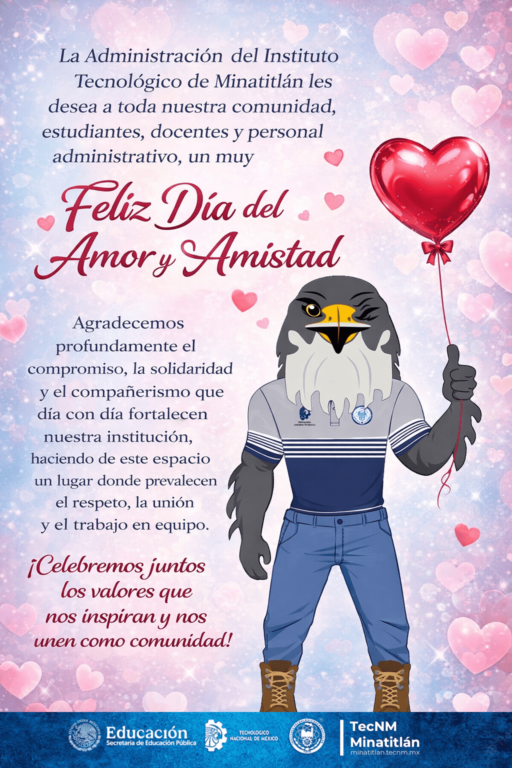 ¡FELIZ DÍA DEL AMOR Y LA AMISTAD!