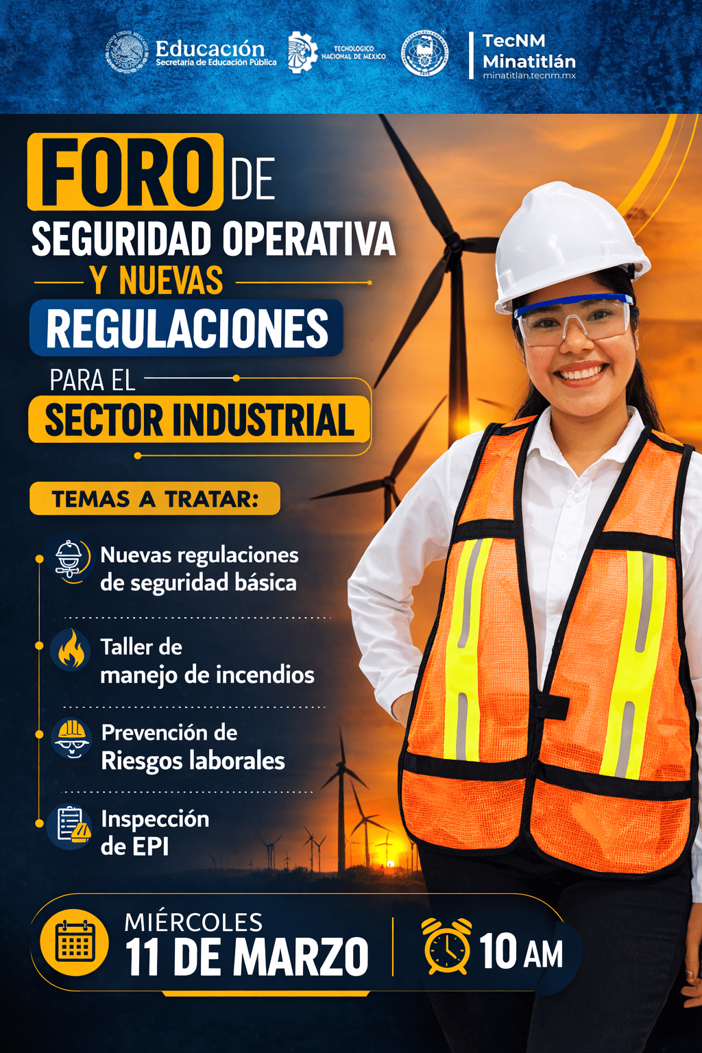 FORO DE SEGURIDAD OPERATIVA Y NUEVAS REGULACIONES PARA EL SECTOR INDUSTRIAL