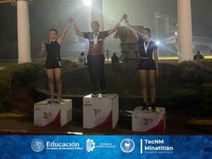 ESTUDIANTE DEL TECNOLÓGICO DE MINATITLÁN DESTACA EN COMPETENCIA ESTATAL DE ATLETISMO