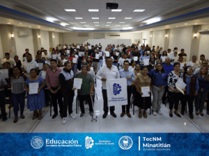EL TECNOLÓGICO NACIONAL DE MÉXICO EN LA ZONA SUR DE VERACRUZ A TRAVÉS DEL TECNOLÓGICO DE MINATITLÁN CUMPLE CON LA ENTREGA DE 94 CERTIFICADOS CON LA AGENDA NACIONAL ALFABETIZATEC
