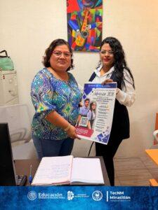 PERSONAL DEL INSTITUTO TECNOLÓGICO DE MINATITLÁN FORTALECE PROMOCIÓN EDUCATIVA EN BACHILLERATOS DE LA REGIÓN