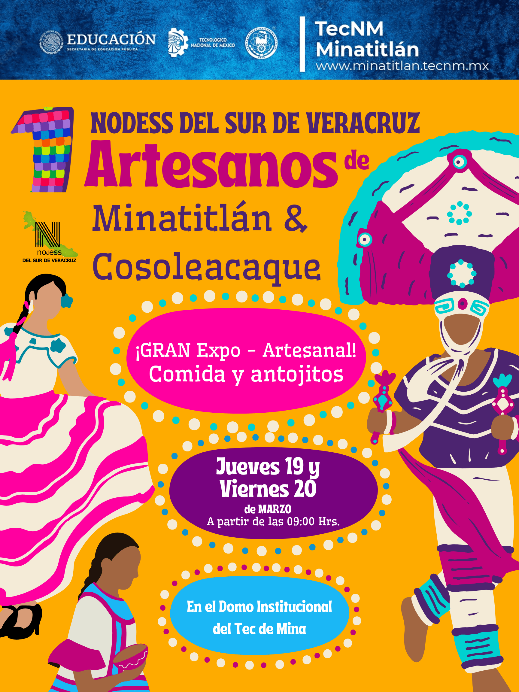 ¡VIVE LA RIQUEZA CULTURAL Y PRODUCTIVA DEL SUR DE VERACRUZ EN EL TECMINA!