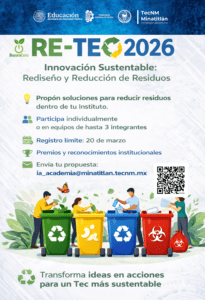 PARTICIPA EN RE-TEC: “INNOVACIÓN SUSTENTABLE: PROPUESTAS DE REDISEÑO Y REDUCCIÓN DE RESIDUOS”