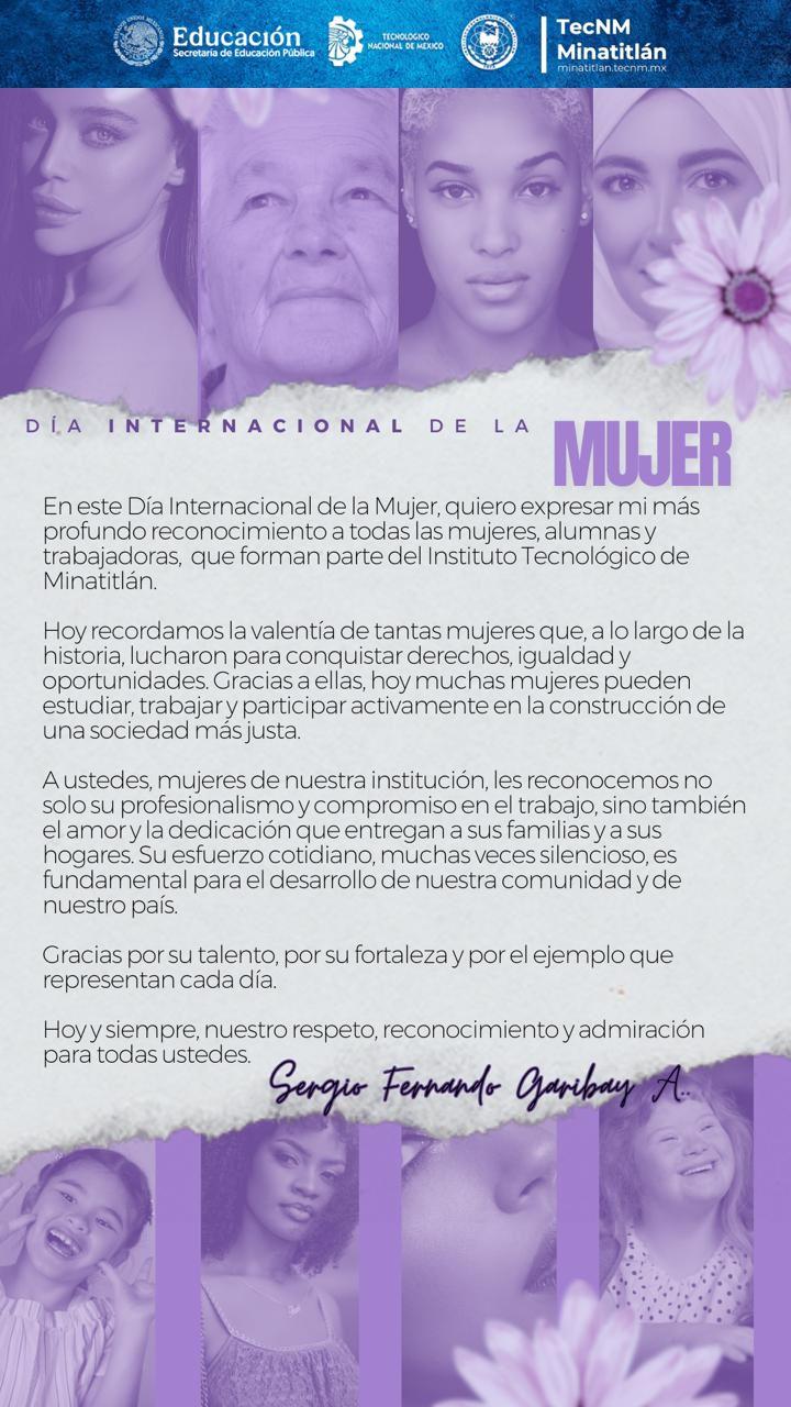 DÍA INTERNACIONAL DE LA MUJER