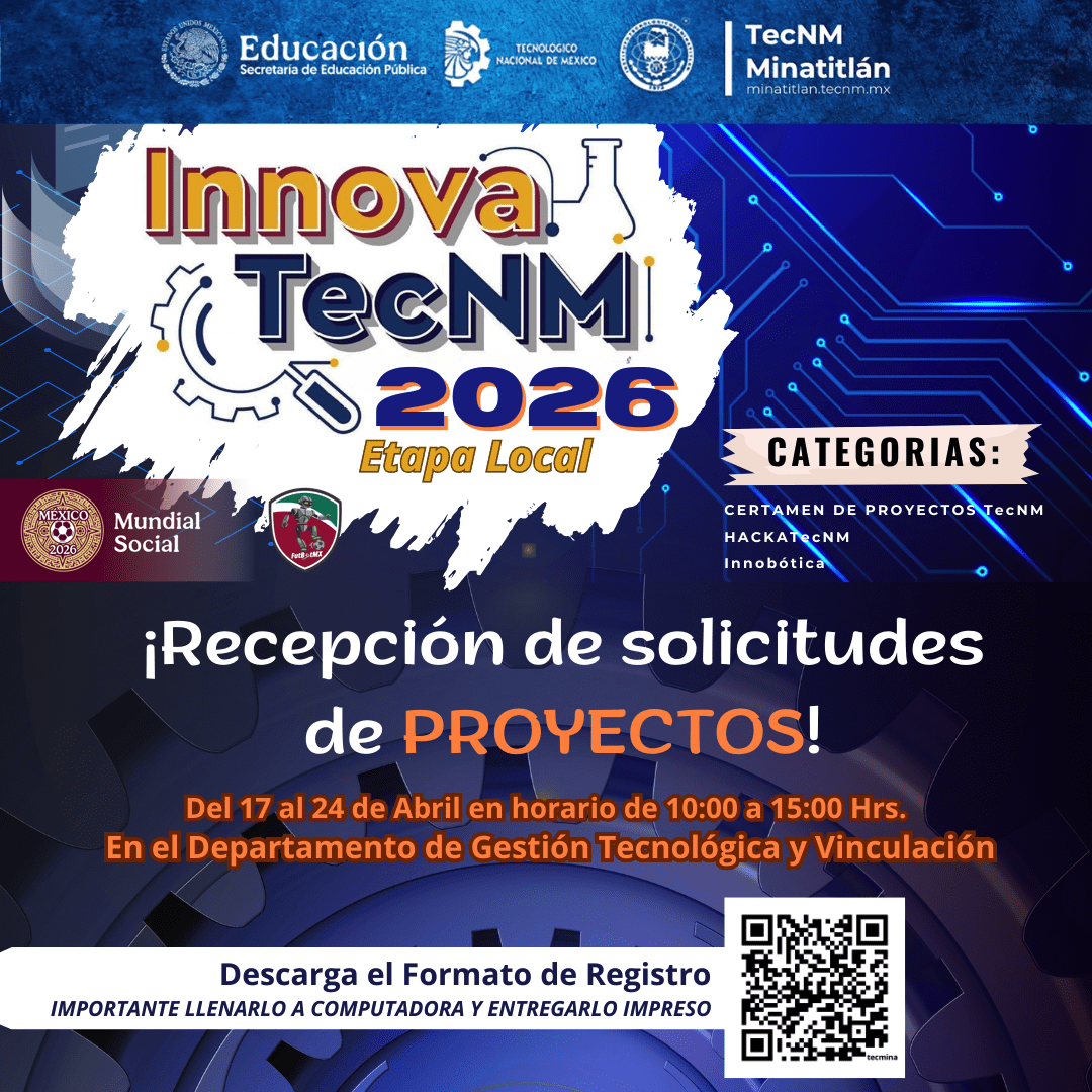 ¡PARTICIPA EN INNOVATECNM 2026 – ETAPA LOCAL!