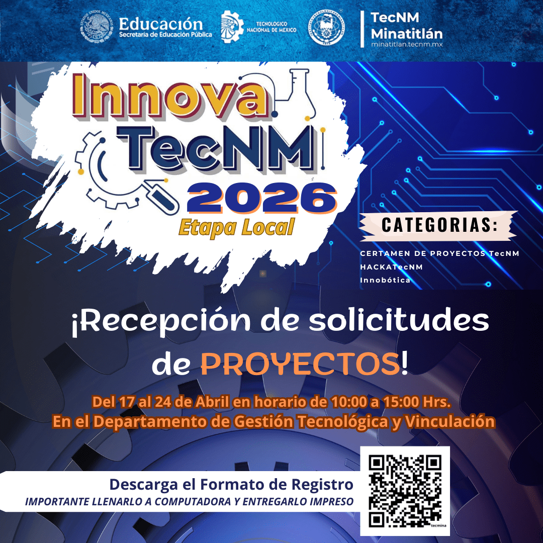 ¡PARTICIPA EN INNOVATECNM 2026 – ETAPA LOCAL!