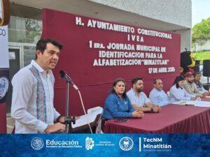 TECNOLÓGICO DE MINATITLÁN ENCABEZA IMPORTANTES TRABAJOS DE ALFABETIZACIÓN EN EL MUNICIPIO DE MINATITLÁN