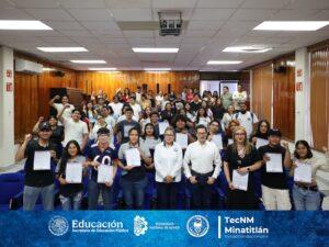 RECONOCE TECNM MINATITLÁN EL COMPROMISO AMBIENTAL DE SU COMUNIDAD ESTUDIANTIL