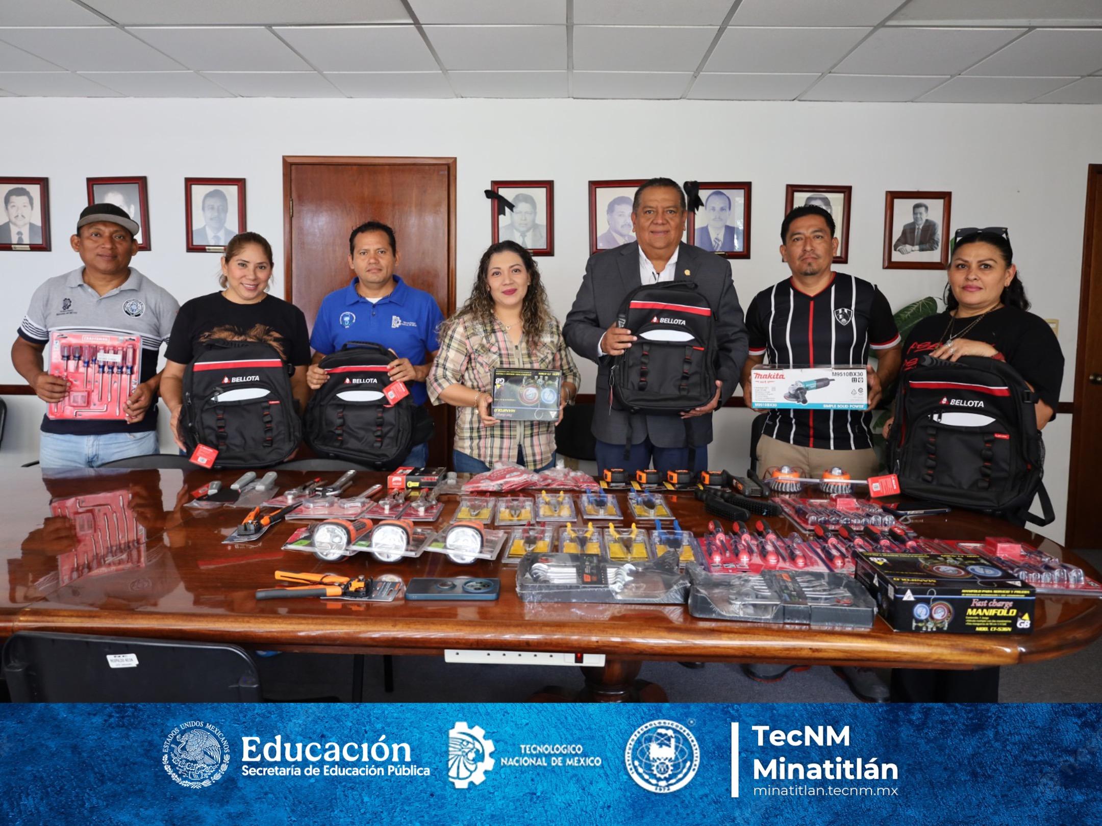 FORTALECE TECNM MINATITLÁN CONDICIONES DE TRABAJO DEL PERSONAL DE MANTENIMIENTO