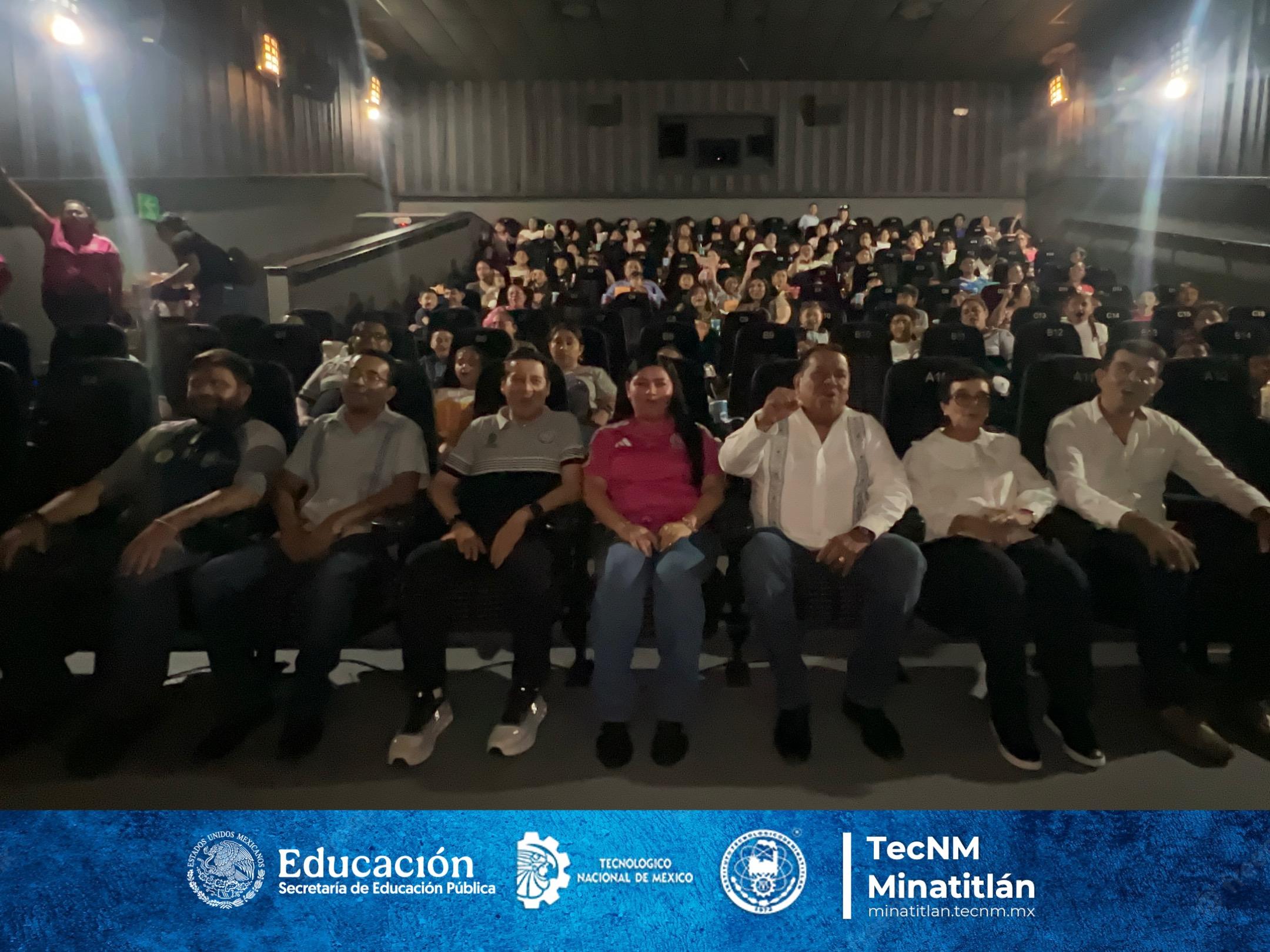 CELEBRA EL INSTITUTO TECNOLÓGICO DE MINATITLÁN EL DÍA DEL NIÑO Y LA NIÑA CON FUNCIÓN ESPECIAL DE CINE