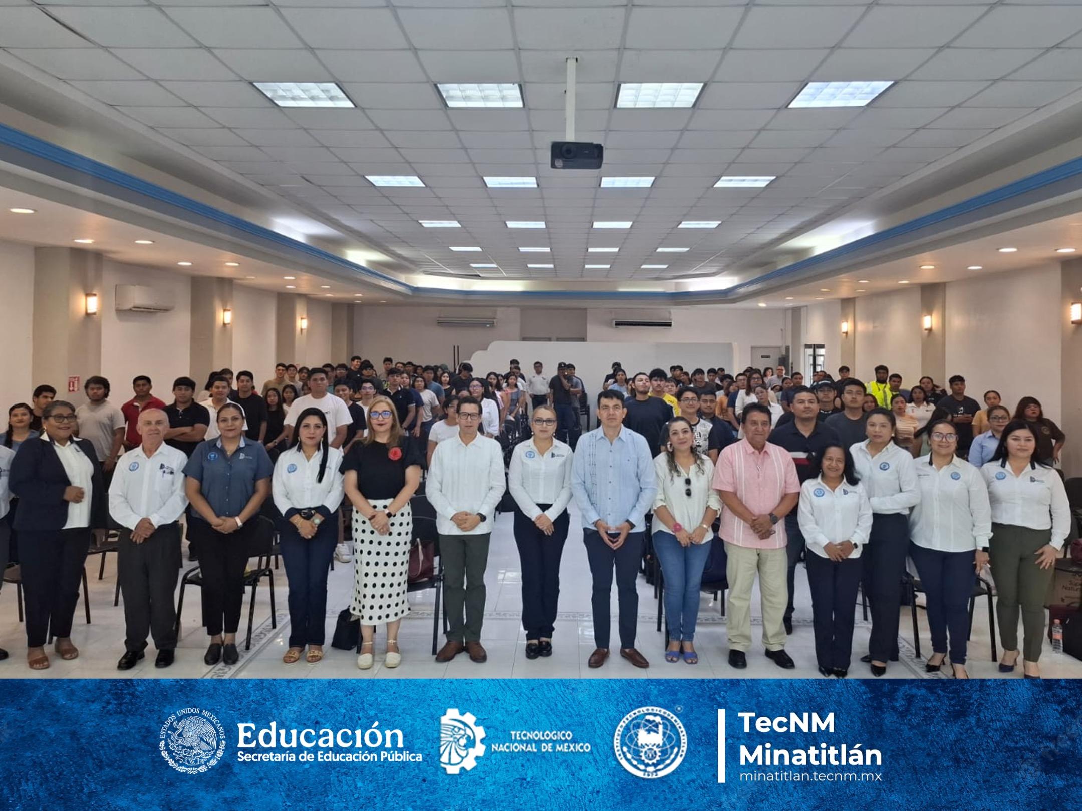 CONMEMORA EL INSTITUTO TECNOLÓGICO DE MINATITLÁN EL DÍA MUNDIAL DE LA SEGURIDAD Y SALUD EN EL TRABAJO CON JORNADA ACADÉMICA INTEGRAL