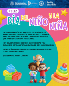 ¡FELIZ DÍA DEL NIÑO Y DE LA NIÑA!