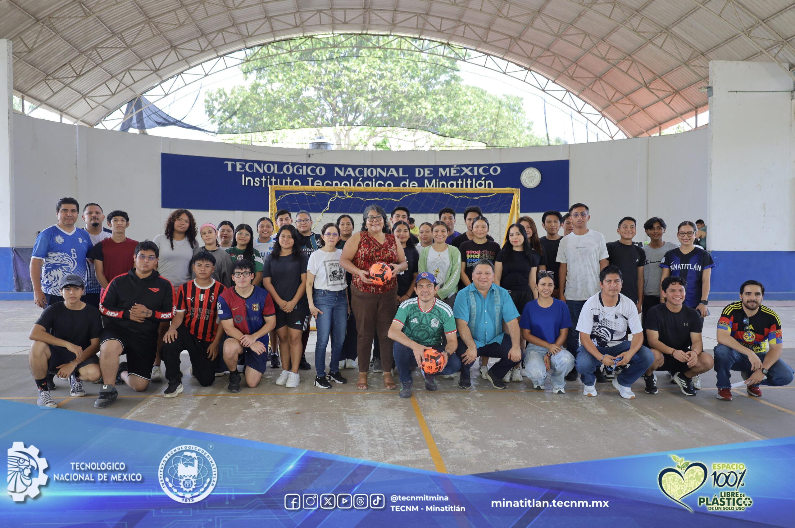 TEC DE MINATITLÁN FORTALECE LA UNIDAD ESTUDIANTIL CON TORNEO MIXTO DE FÚTBOL RÁPIDO EN EL MARCO DE LAS CELEBRACIONES DE DÍA DE LA Y DEL ESTUDIANTE