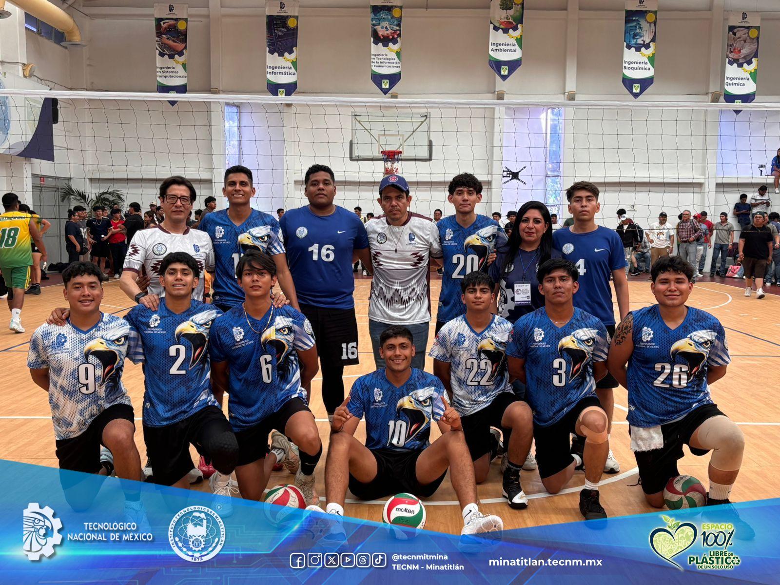 LA ENTREGA, EL ESFUERZO Y LA PASIÓN CONTINÚAN DISTINGUIENDO A NUESTRO REPRESENTATIVO DE VOLEIBOL DE SALA VARONIL EN EL LXVIII EVENTO PRENACIONAL DEPORTIVO DEL TECNM 