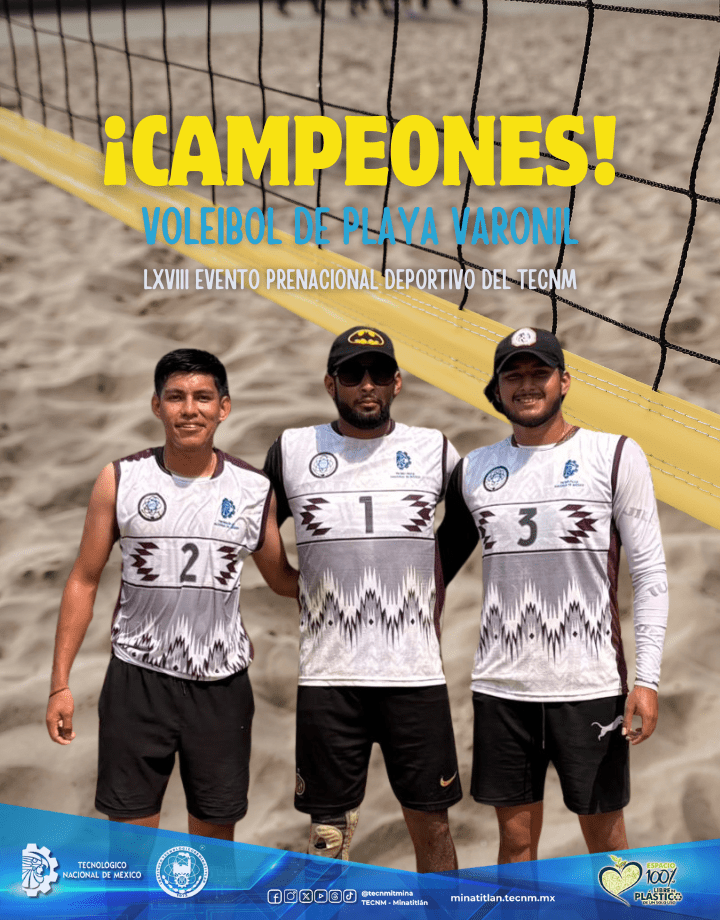¡HALCONES DE VOLEIBOL DE PLAYA VARONIL OBTIENEN PASE AL EVENTO DEPORTIVO NACIONAL!