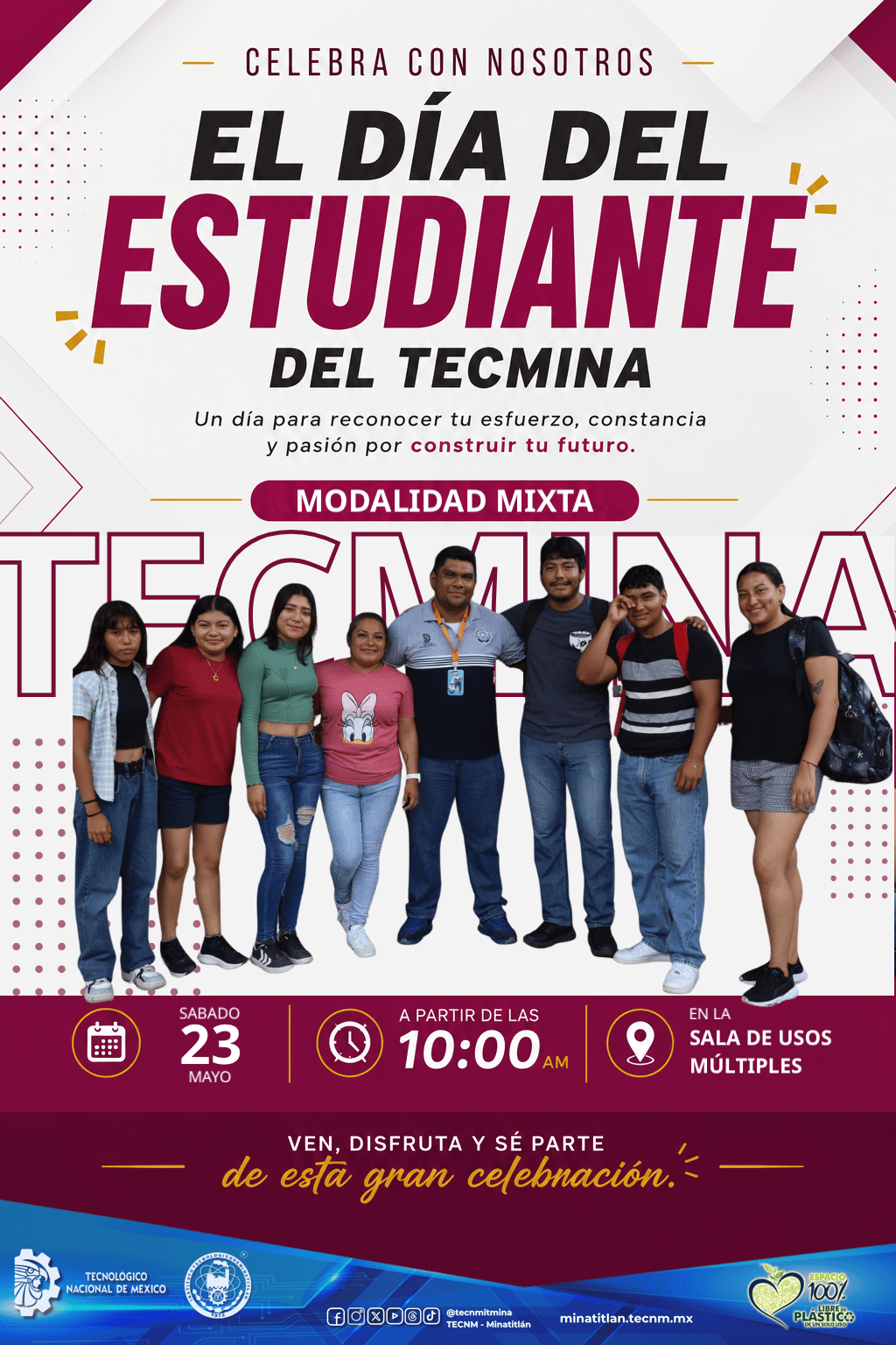 ¡CELEBREMOS CON ORGULLO EL DÍA DE LA Y EL ESTUDIANTE (MODALIDAD MIXTA)!