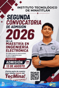 SEGUNDA CONVOCATORIA 2026 MAESTRÍA EN INGENIERÍA ELECTRÓNICA