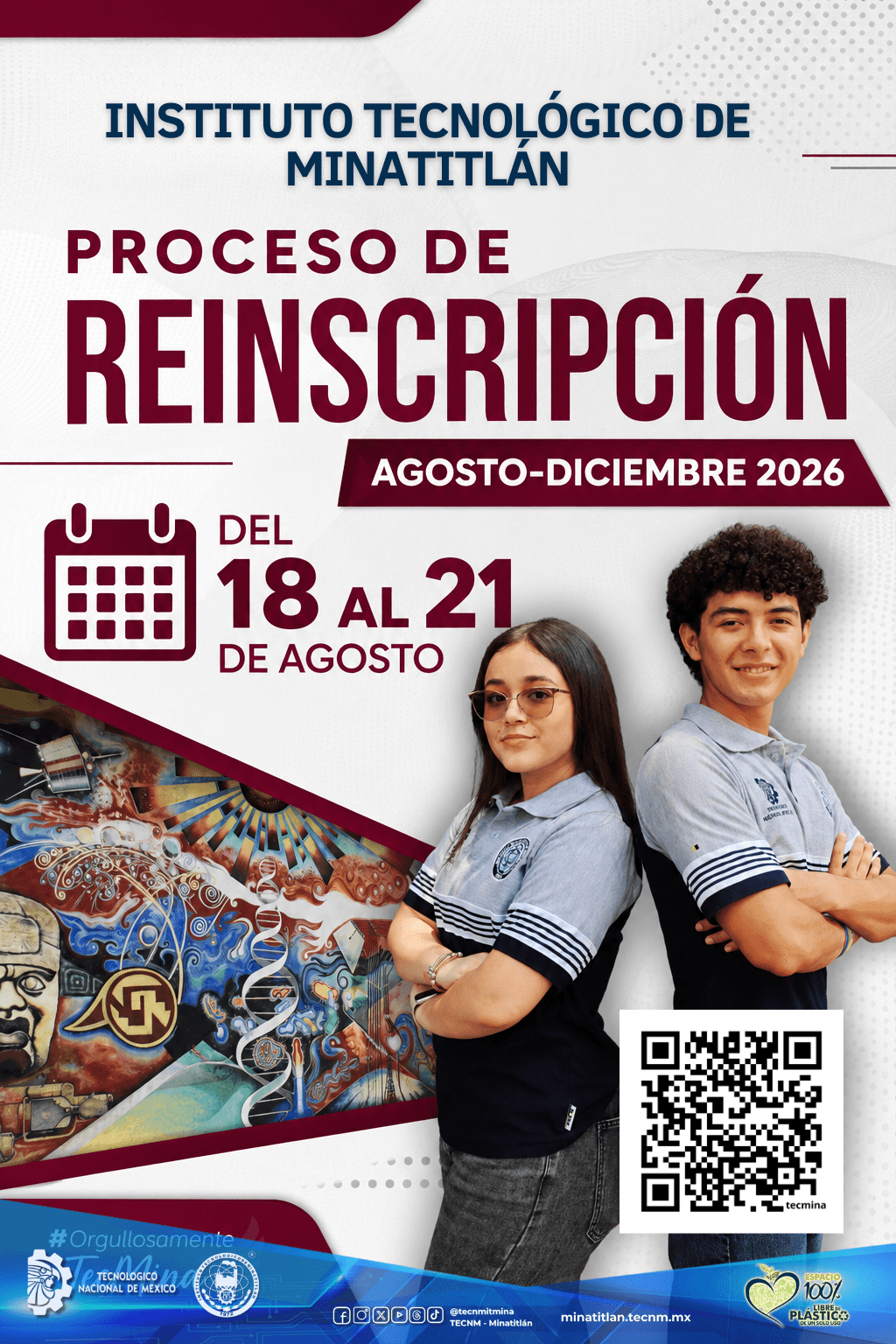 PROCESO DE REINSCRIPCIÓN (PERIODO AGOSTO – DICIEMBRE 2026)