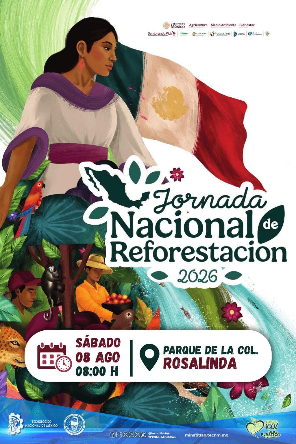 ¡SÚMATE A LA JORNADA NACIONAL DE REFORESTACIÓN 2026!