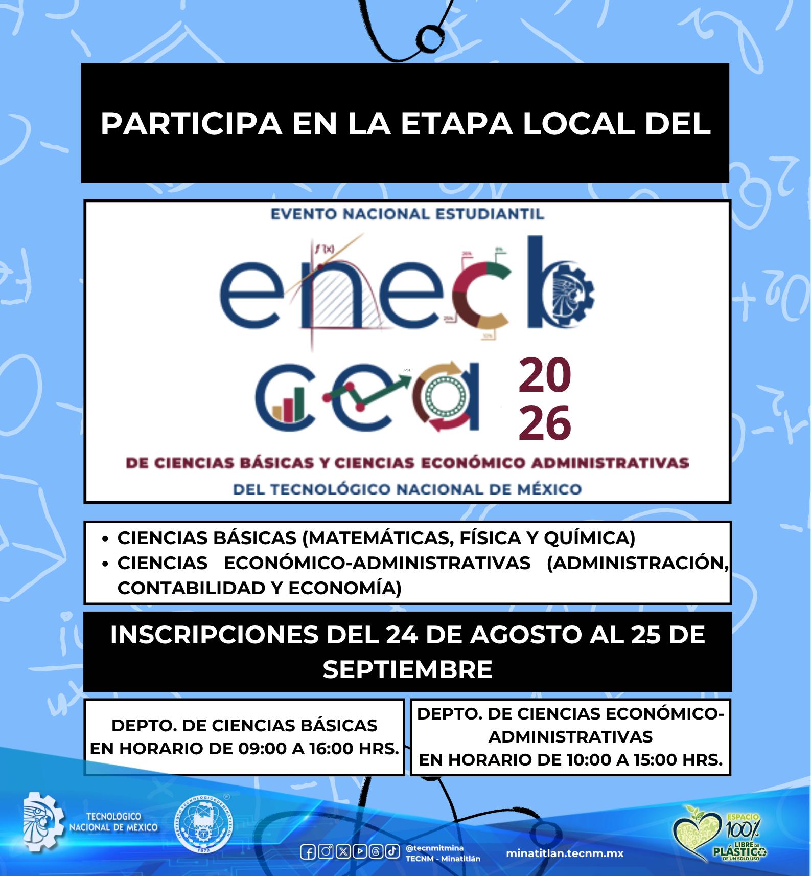 ENECB-CEA ETAPA LOCAL