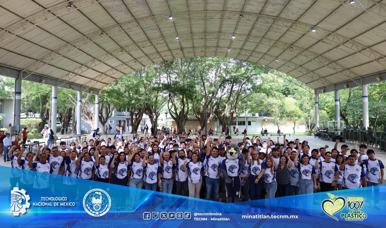 TECMINA HACE HISTORIA: POR PRIMERA VEZ, NUESTRA COMUNIDAD HALCÓN SE PONE LA CAMISETA