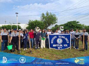 INSTITUTO TECNOLÓGICO DE MINATITLÁN SE SUMA A LA JORNADA NACIONAL DE REFORESTACIÓN 2026