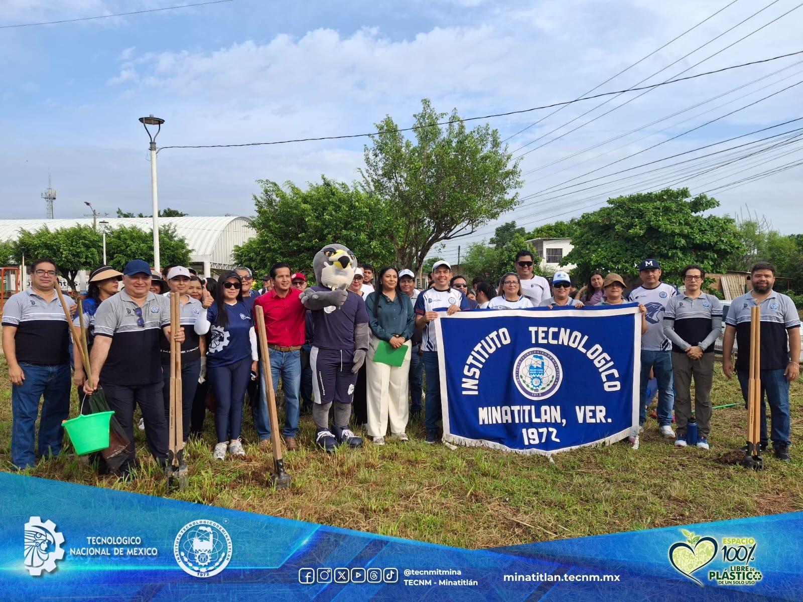 INSTITUTO TECNOLÓGICO DE MINATITLÁN SE SUMA A LA JORNADA NACIONAL DE REFORESTACIÓN 2026
