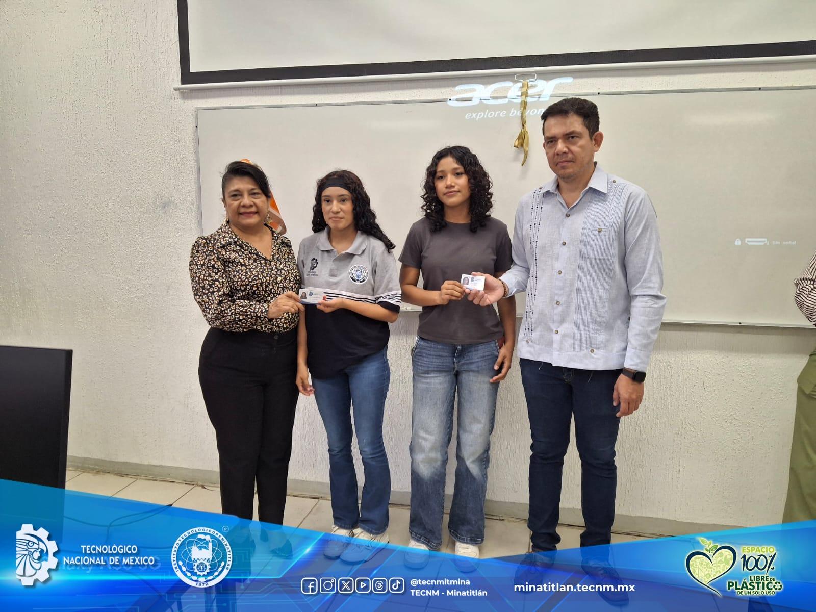 TECNOLÓGICO DE MINATITLÁN ENTREGA CREDENCIALES A ESTUDIANTES DE PRIMER SEMESTRE DEL CICLO AGOSTO-DICIEMBRE 2026