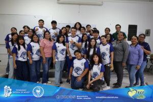 DIRECTOR DEL TECNOLÓGICO DE MINATITLÁN ENCABEZA NUEVA ETAPA DE LA ESTRATEGIA  “PÓNTE LA CAMISETA DEL TECMINA” CON ESTUDIANTES DE TERCER SEMESTRE