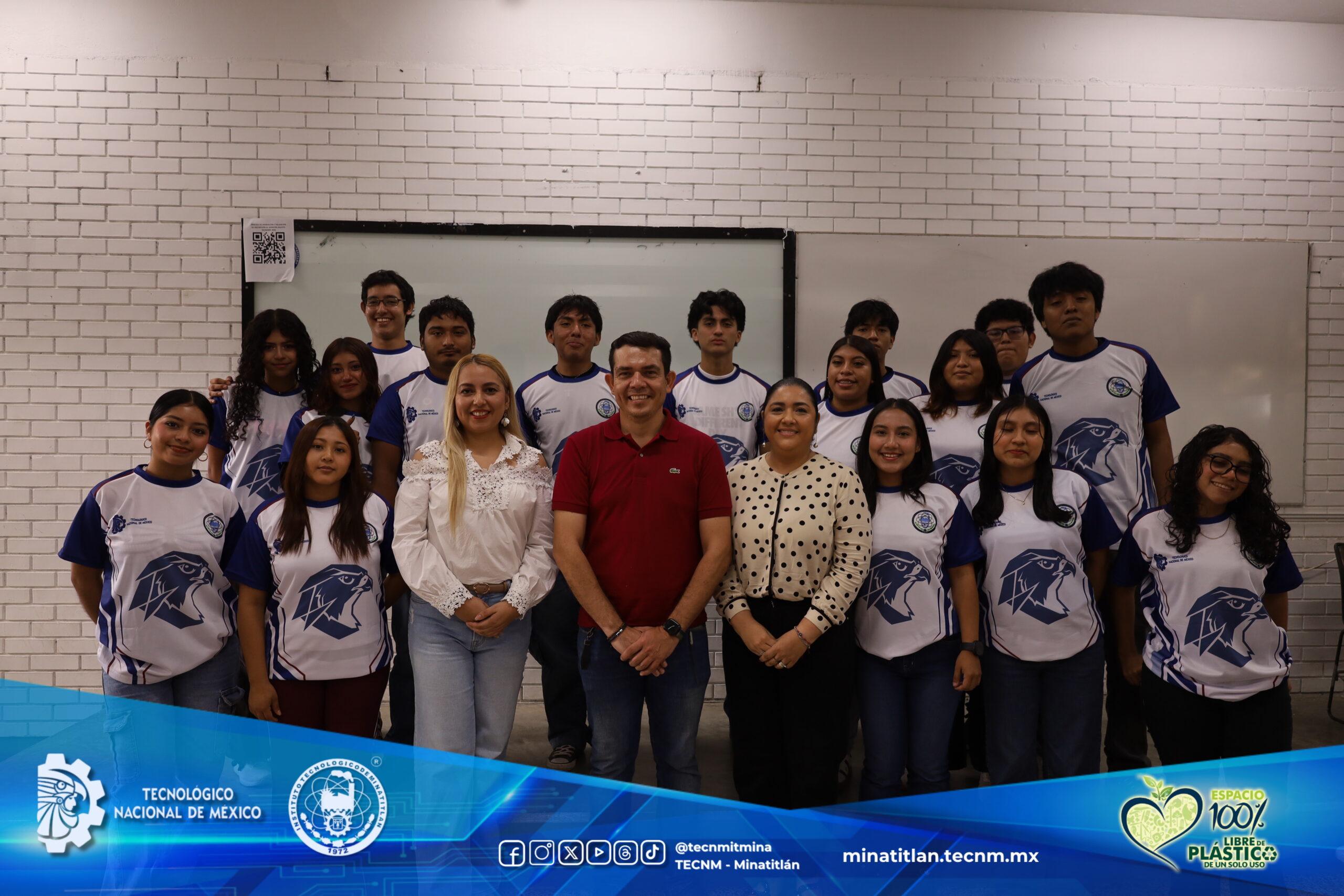 ESTUDIANTES DE TERCER SEMESTRE DE LA CARRERA DE INGENIERÍA INDUSTRIAL SE SUMAN A LA ESTRATEGIA “PÓNTE LA CAMISETA DEL TECMINA”