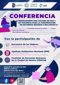 ¡CONSTRUYAMOS JUNTOS UNA CULTURA DE PAZ Y NO VIOLENCIA!