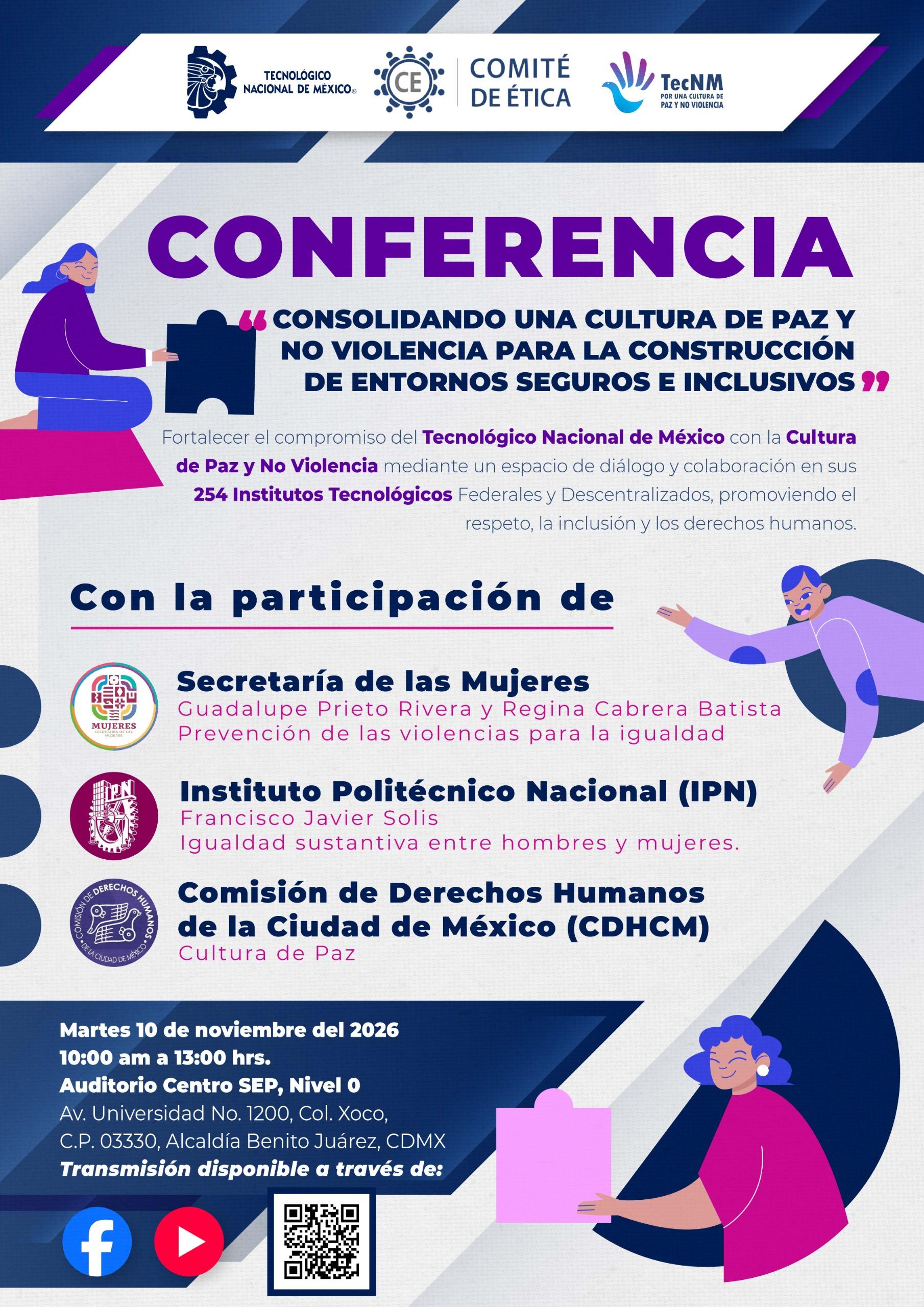 ¡CONSTRUYAMOS JUNTOS UNA CULTURA DE PAZ Y NO VIOLENCIA!
